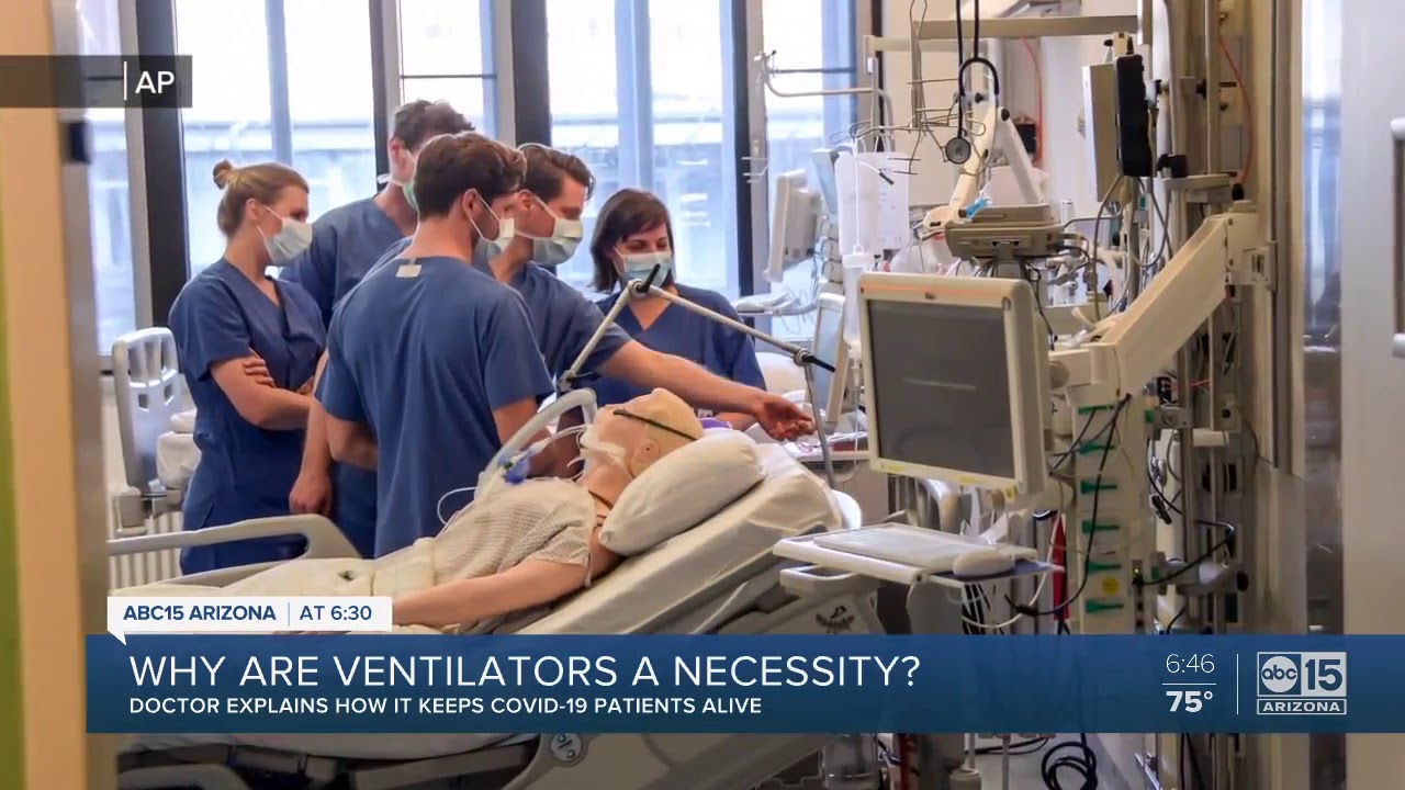 Why are ventilators so important for coronavirus patients?