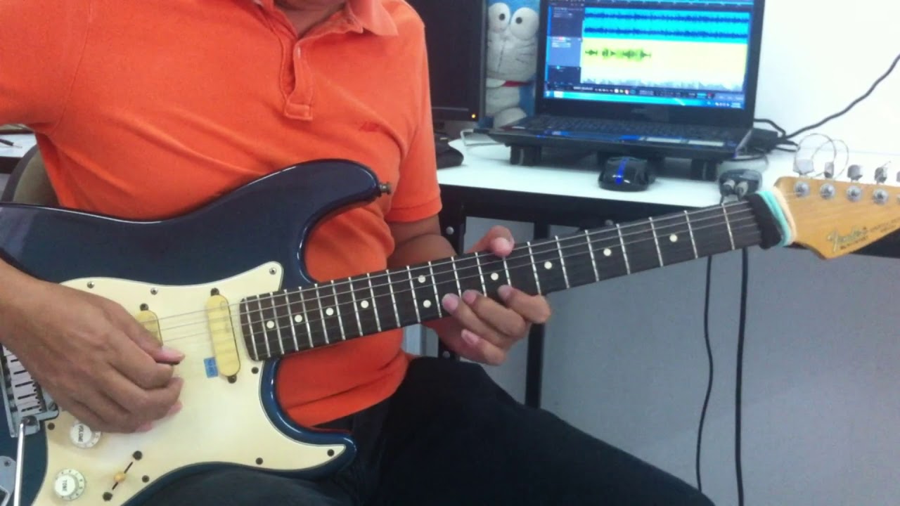 Smoke on The Water  Deep Purple  Guitar Solo Cover by GP Studio