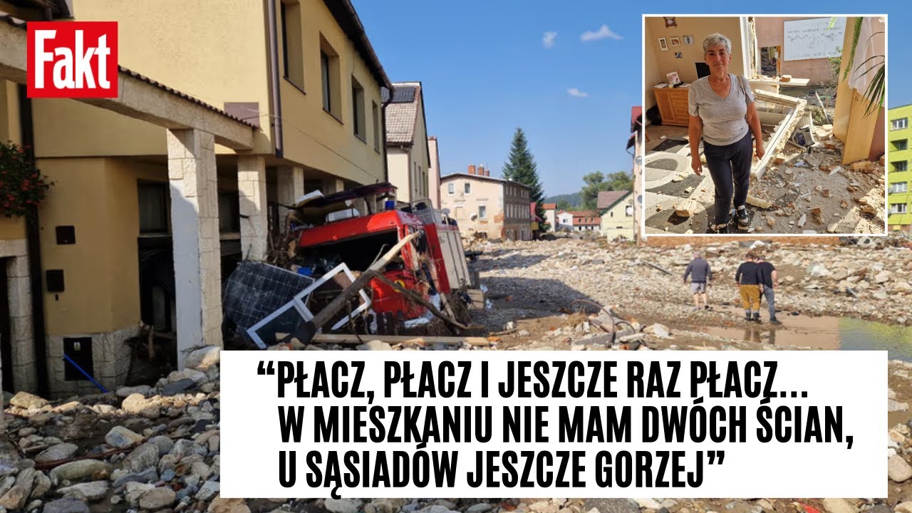 To nie jest film katastroficzny! Tak wygląda teraz miasto w Polsce - Stronie Śląskie. 