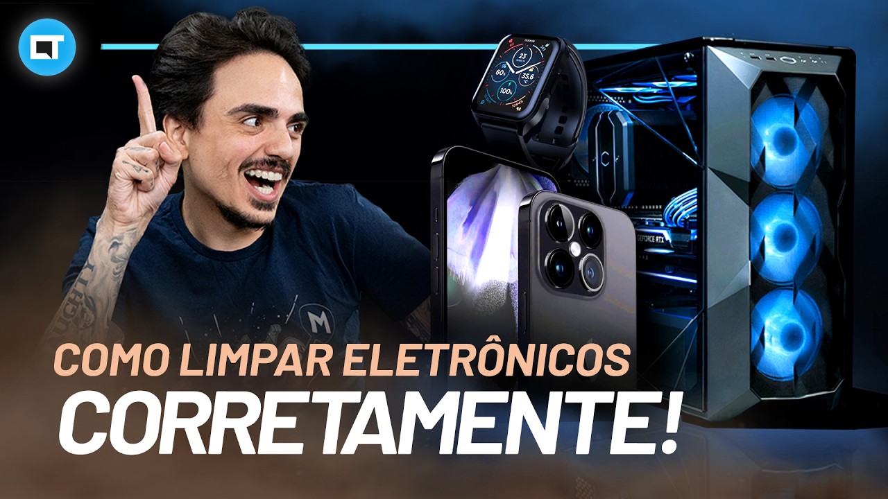 Como limpar eletrônicos corretamente? Álcool isopropílico, limpa telas, pano de microfibra e afins