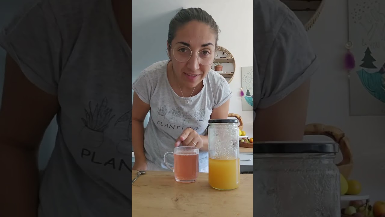 Limonadă roz fără chimicalele totul natural 100% + ceai care calmează tusea.