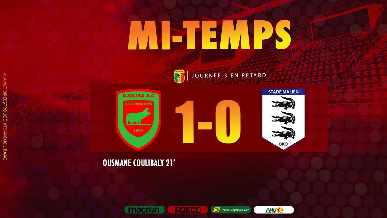 Direct: Djoliba AC-Stade Malien Bko