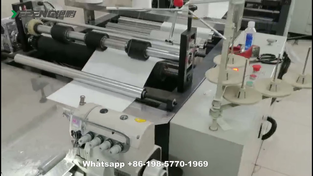 nonwoven bag machine, nonwoven sack production line, nonwoven rice bag machine, flour bag machine