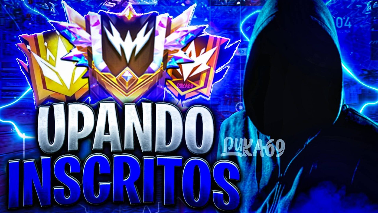 🔥 HACK FF AO VIVO UPANDO INSCRITOS NA NOVA TEMOPORADA DE RANK BR 🔥