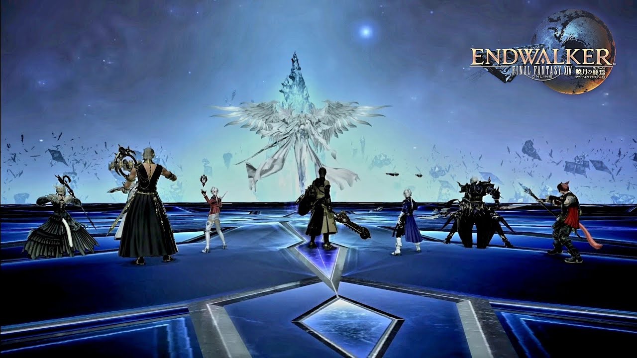 Hydaelyn Goddess of Light Boss Fight - The Mothercrystal || Final Fantasy XIV Endwalker Gameplay PS5