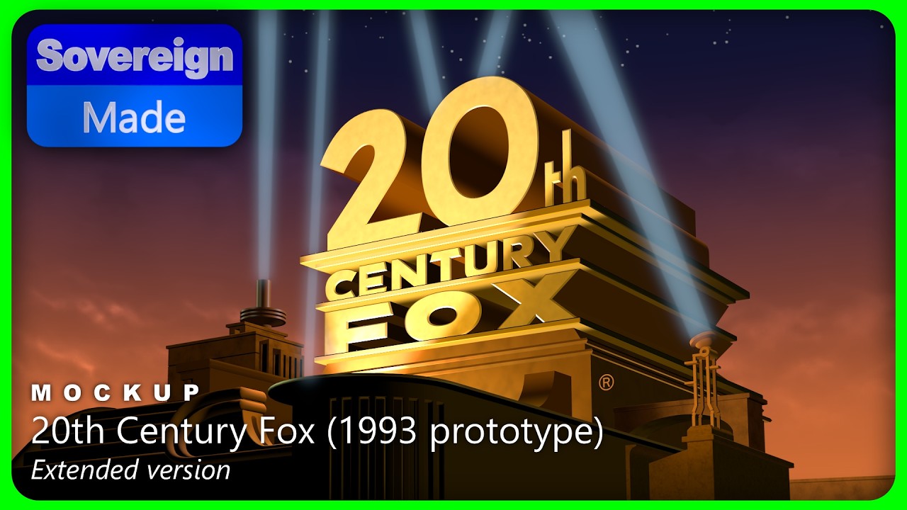 20th Century Fox (прототип 1993 года, расширенная версия) | Макет | SovereignMade