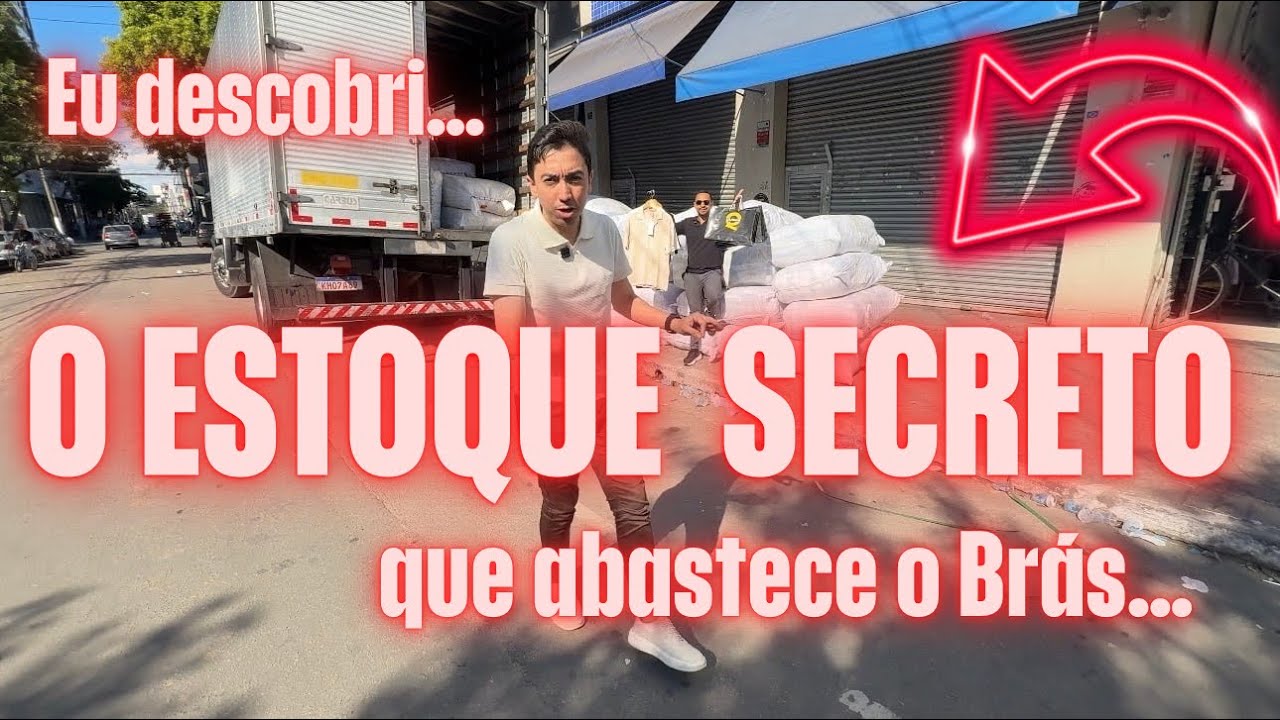 O estoque de roupas secreto que abastece o Brás 😱