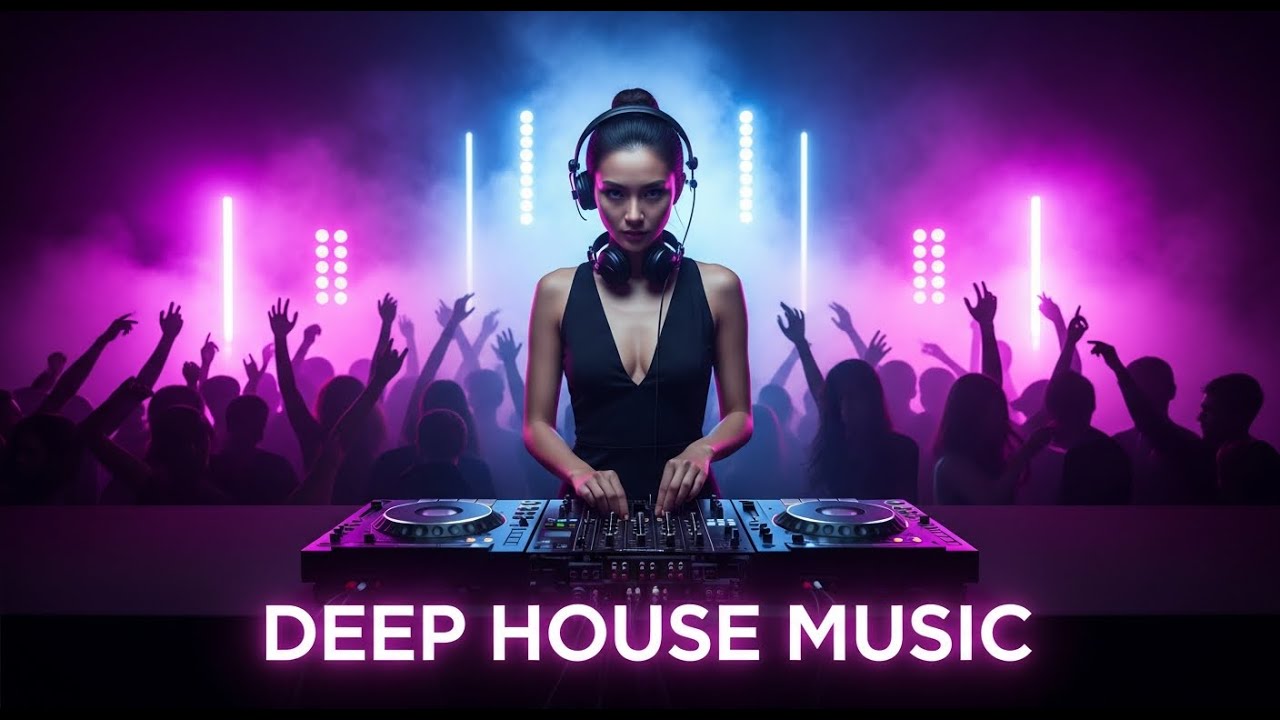 Deep House Night Free Music 🔥 Deep Bass Beats for Club Nights and EDM Dance Energy