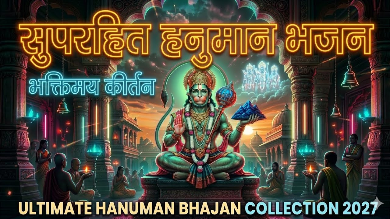 👇🎬 🎯 टाइटल (SEO वाला)👉 🚩 “हनुमान भजन नॉन स्टॉप | हनुमान चालीसा | बजरंगबली भक्ति गीत | 1 घंटा भजन”