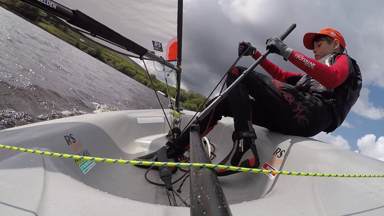 RS Tera sailing windwards and leewards