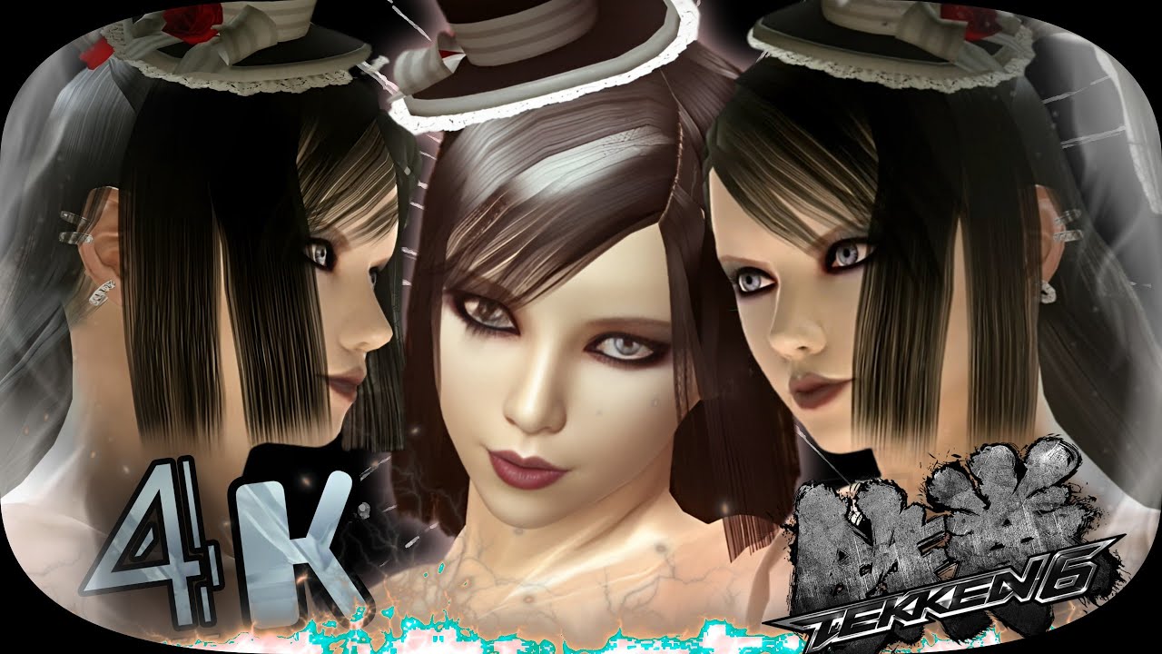 Lili ( All Black Goth Style ) Ultra Hard Tekken 6 UHD 4K 60 FPS 