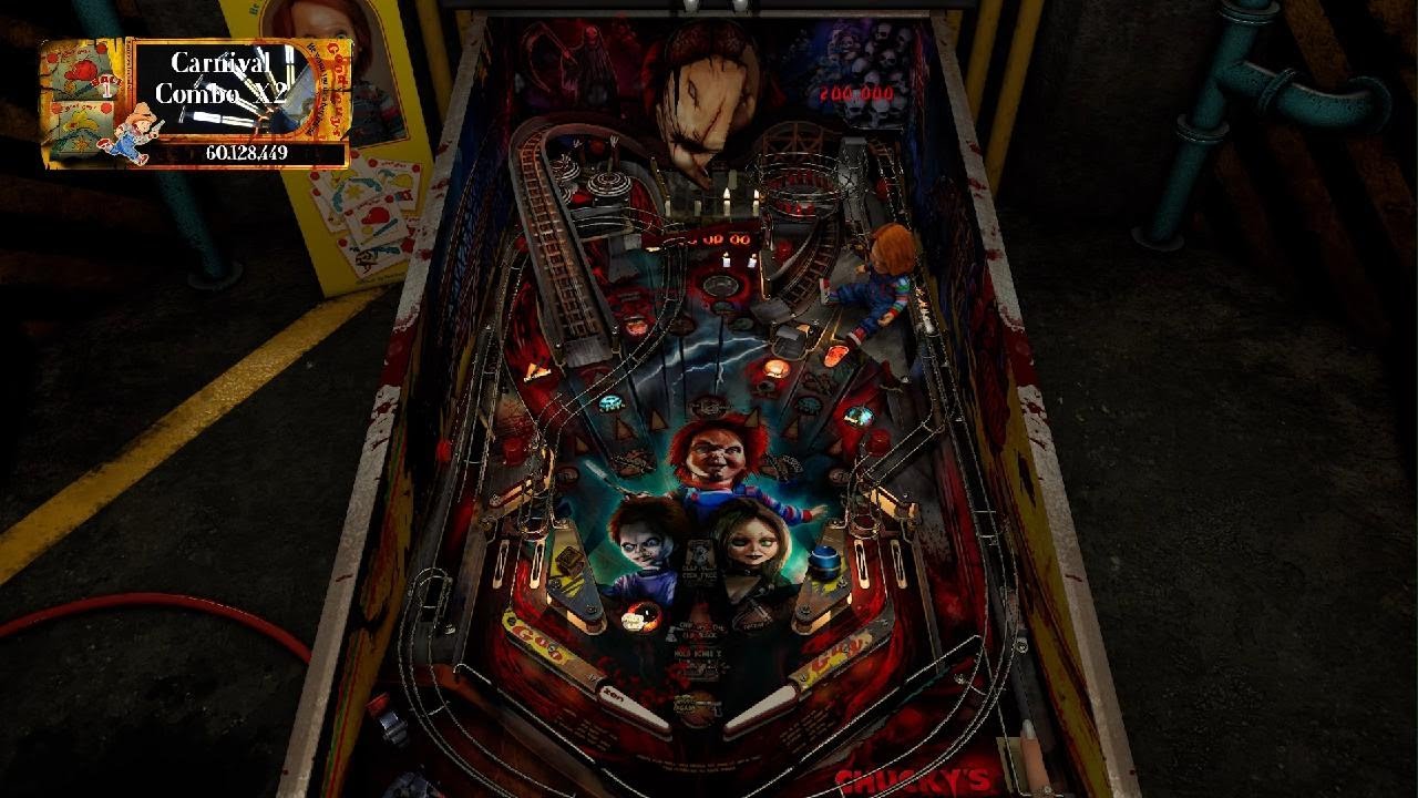 Pinball M - Chucky's Killer Pinball (Wizard Mode Run)