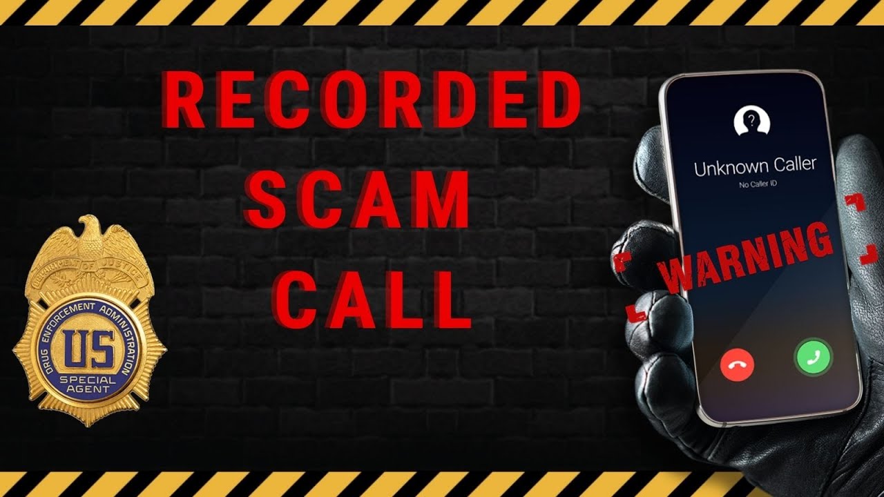 #DEASafetyTip   DEA Recorded Scam Call