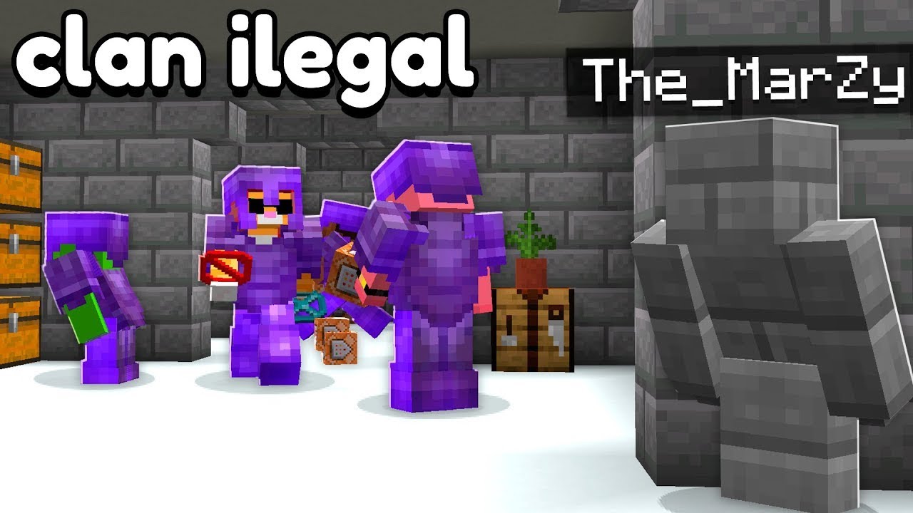 Descubrí la BASE un CLAN ILEGAL en mi Servidor de Minecraft