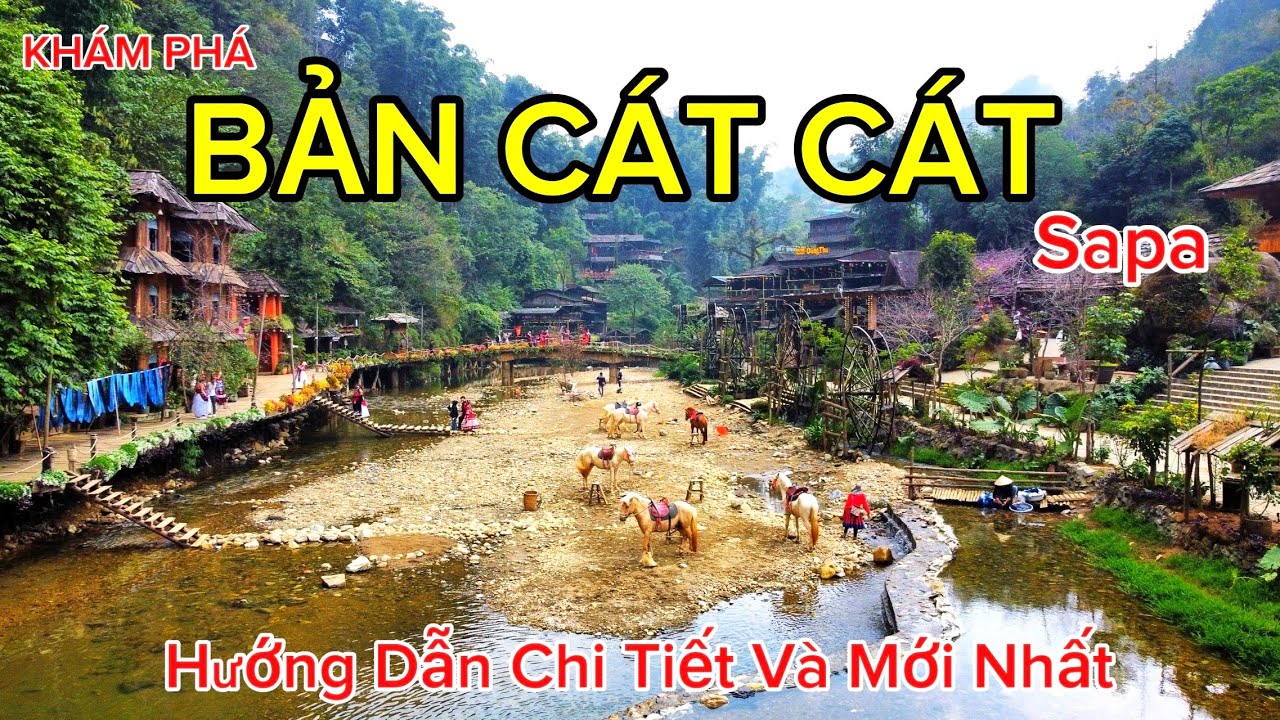 Khám phá bản Cát Cát mới nhất 2024 | Bản đẹp nhất Tây Bắc | chia sẽ và hướng dẫn chi tiết