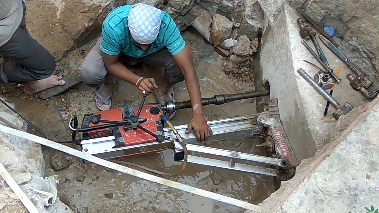 V.S.Rao. core Cutting.Specialist in Rock CORE CUTTING.up to three mesters depth.