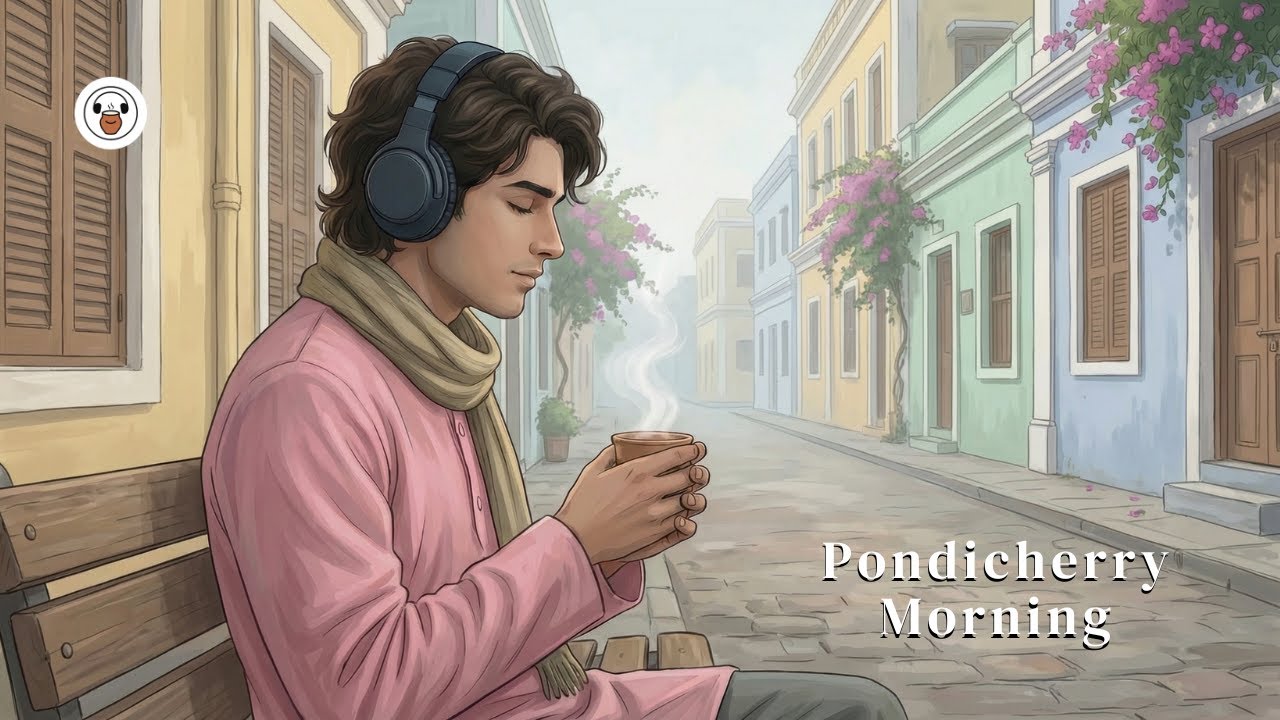 Pondicherry Morning Chai | Lo-Fi for Study, Focus & Calm