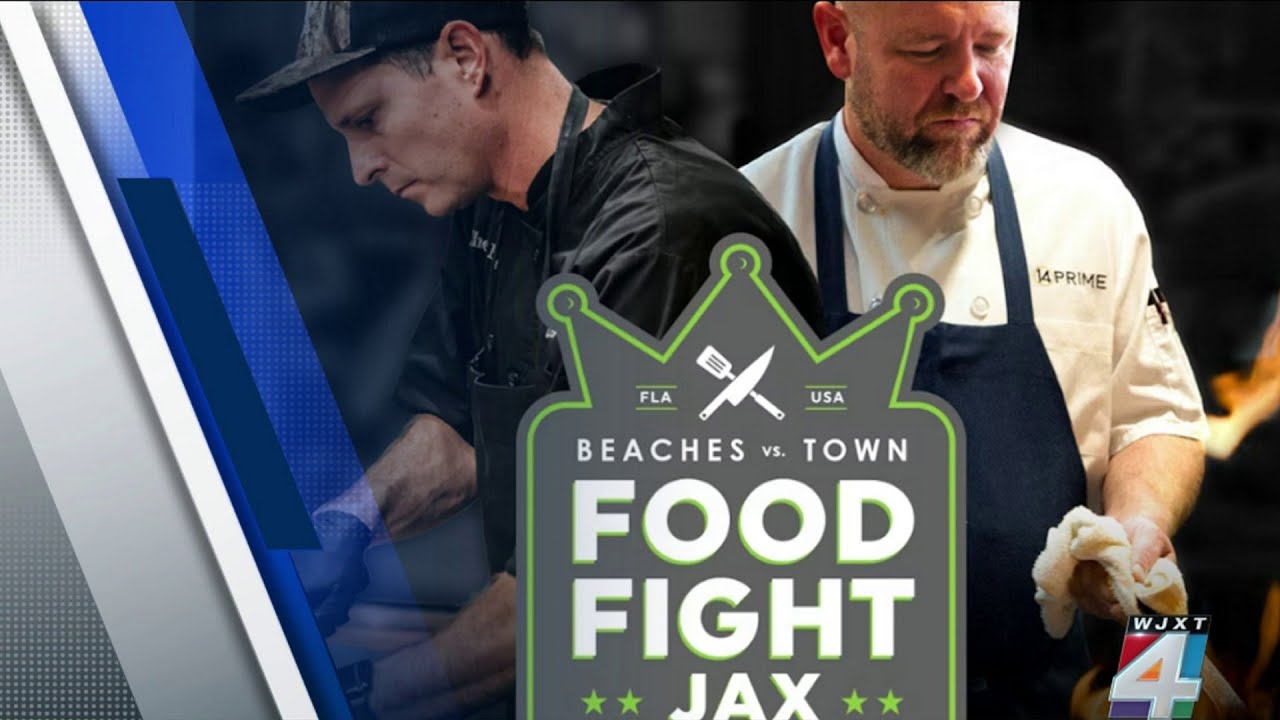 В рамках кулинарного состязания Food Fight Jax команда Beaches vs. Town сразится на сцене за зван...