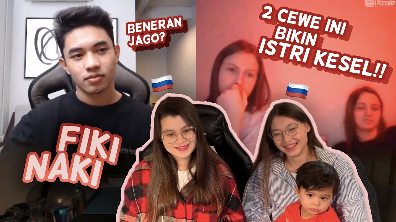 REAKSI ISTRI BULE RUSIA & ADIK IPAR MENILAI BAHASA RUSIA FIKI NAKI