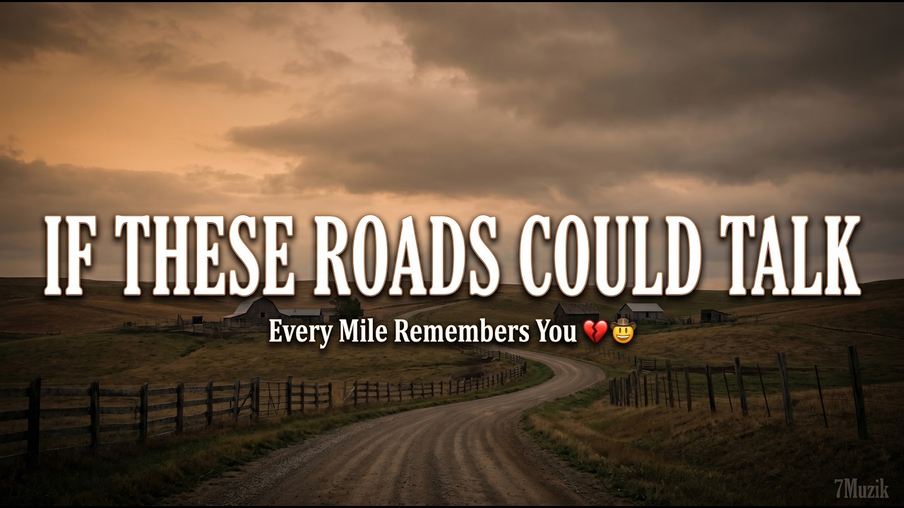 If These Roads Could Talk (Official Lyric Video) | Emotional Country Heartbreak Song 💔🤠