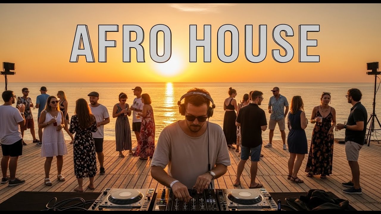 Tropical Sunset Mix 2026 SUMMER AFRO HOUSE Chill Out Summer Lounge Music Warm Breeze Ocean Waves