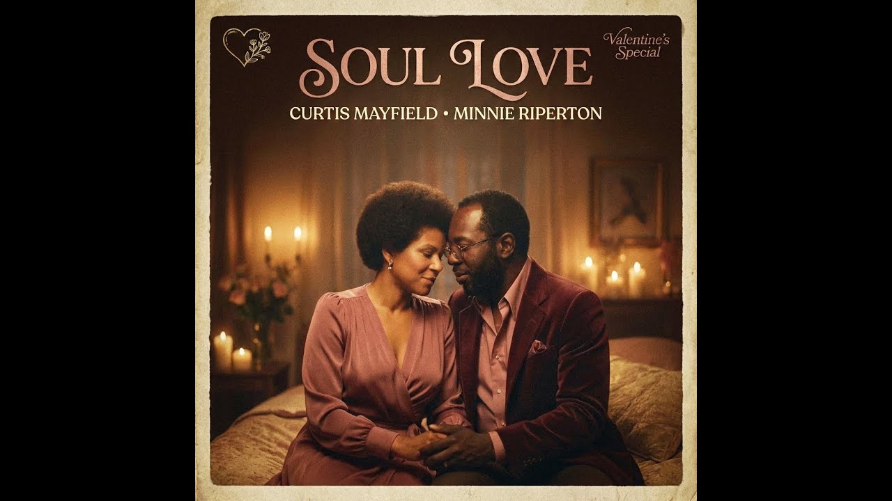 Love Soul on Valentine Night 💌 • Curtis Mayfield & Minnie Riperton Inspired • 1975 Love Letters