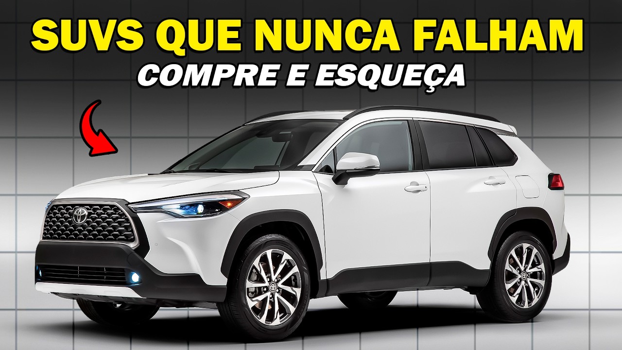 Os 9 SUVs mais resistentes do mercado: Compre uma vez e esqueça a oficina mecânica