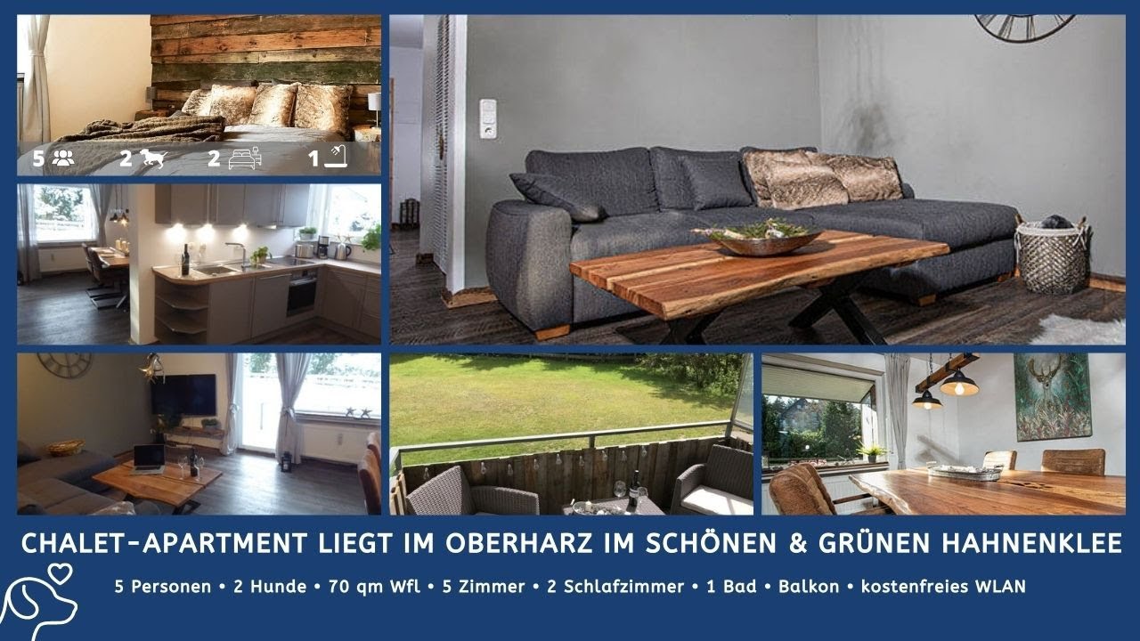 Chalet Apartment am Erlebnisberg in Hahnenklee - #harzausleidenschaft - Urlaub mit Hund im Harz,