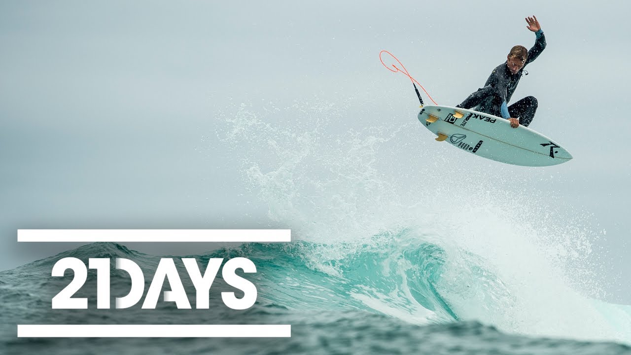 Burrow vs. Kerr - 21 Days - Red Bull Surfing - Part (1/3)