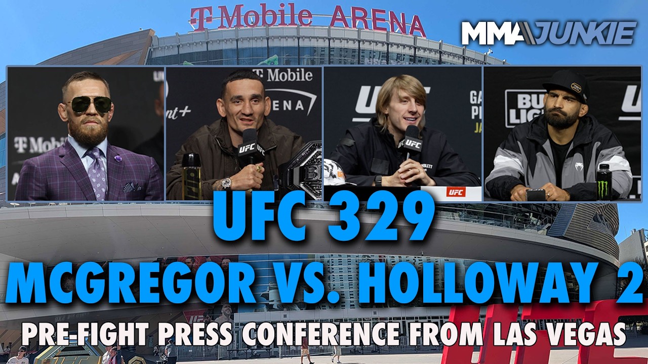 UFC 329: McGregor vs. Holloway 2 pre-fight press conference