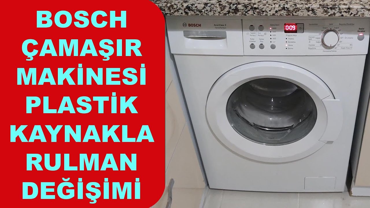 Как заменить подшипник стиральной машины Bosch?