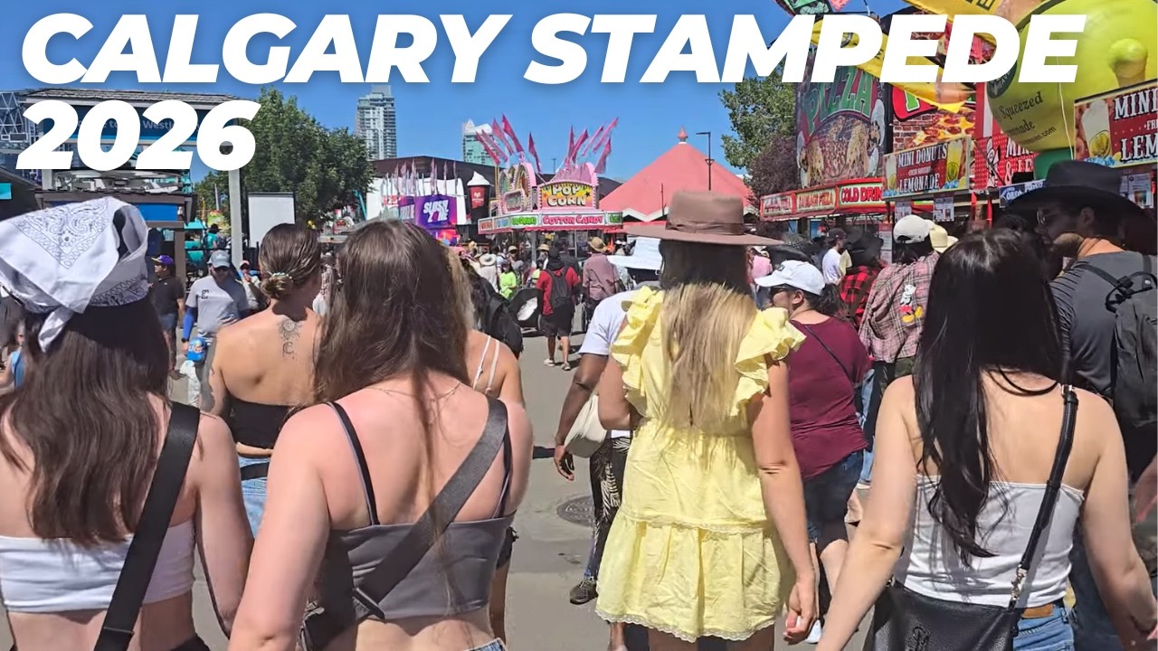 Calgary Stampede 2026 Full Walking Tour 🇨🇦