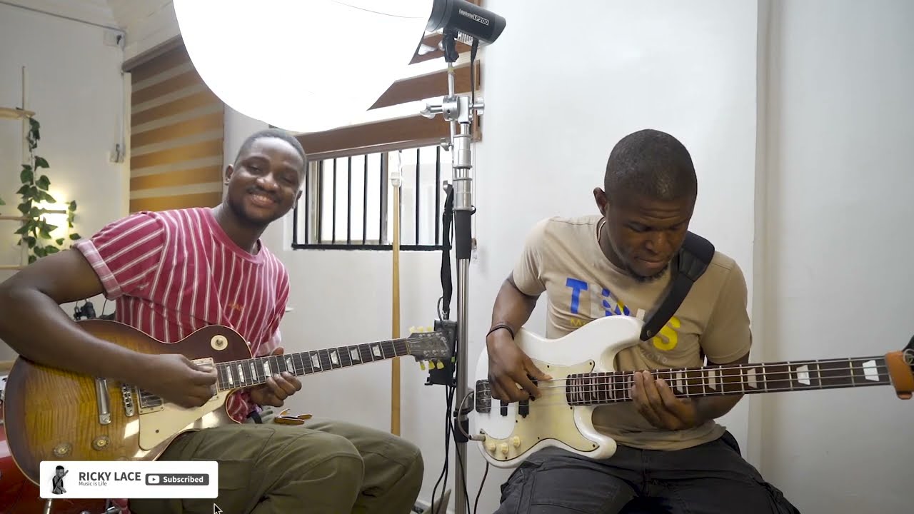 Lojay - MOTO (Live Session) Guitar solo