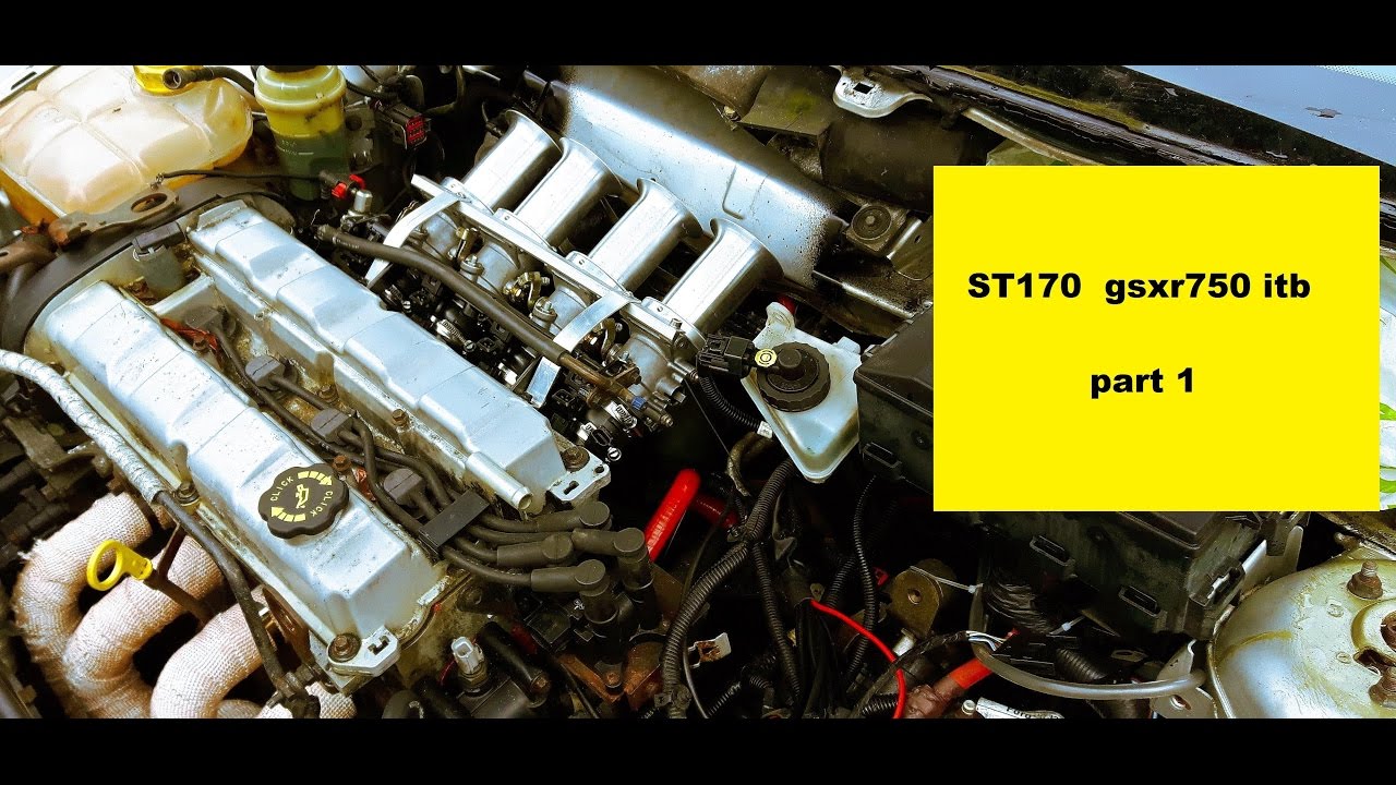 ST170 gsxr750 itbs. Throttle bodies. part 1