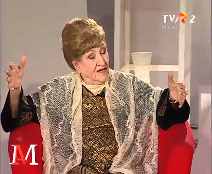 Ileana Constantinescu in cadrul emisiunii Ieri - Azi - Maine - TVR 2 - 20.10.2014