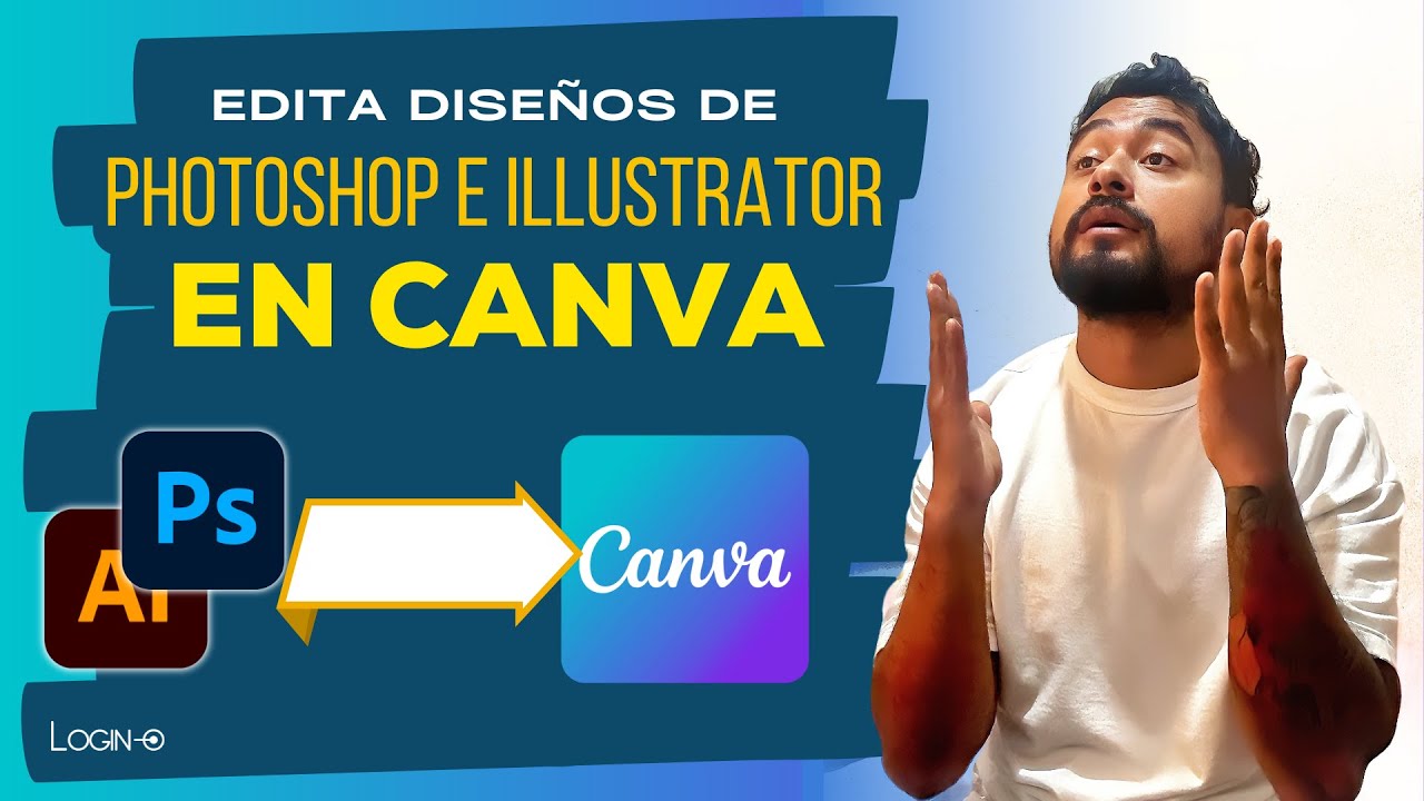 ¡FINALMENTE! Edita archivos de Photoshop e Illustrator en CANVA