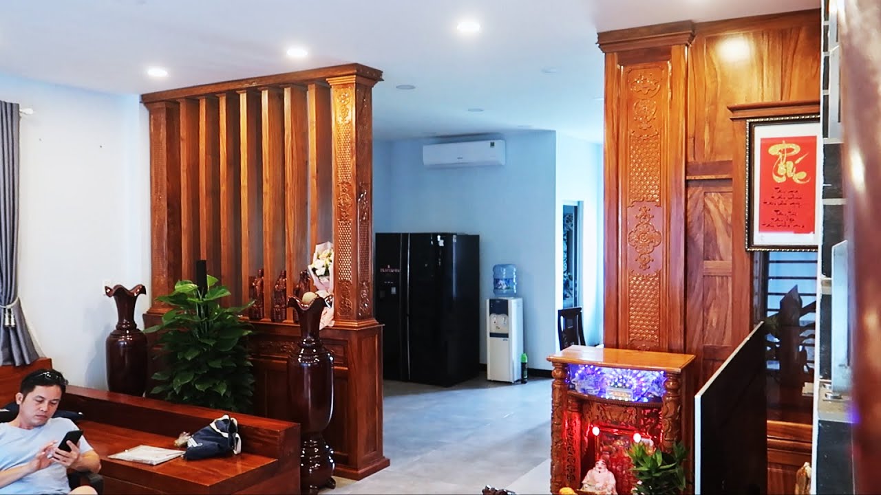 ĐẠI GIA THỦ ĐỨC HOÀN THIỆN NỘI THẤT GỖ GÕ ĐỎ CAO CẤP