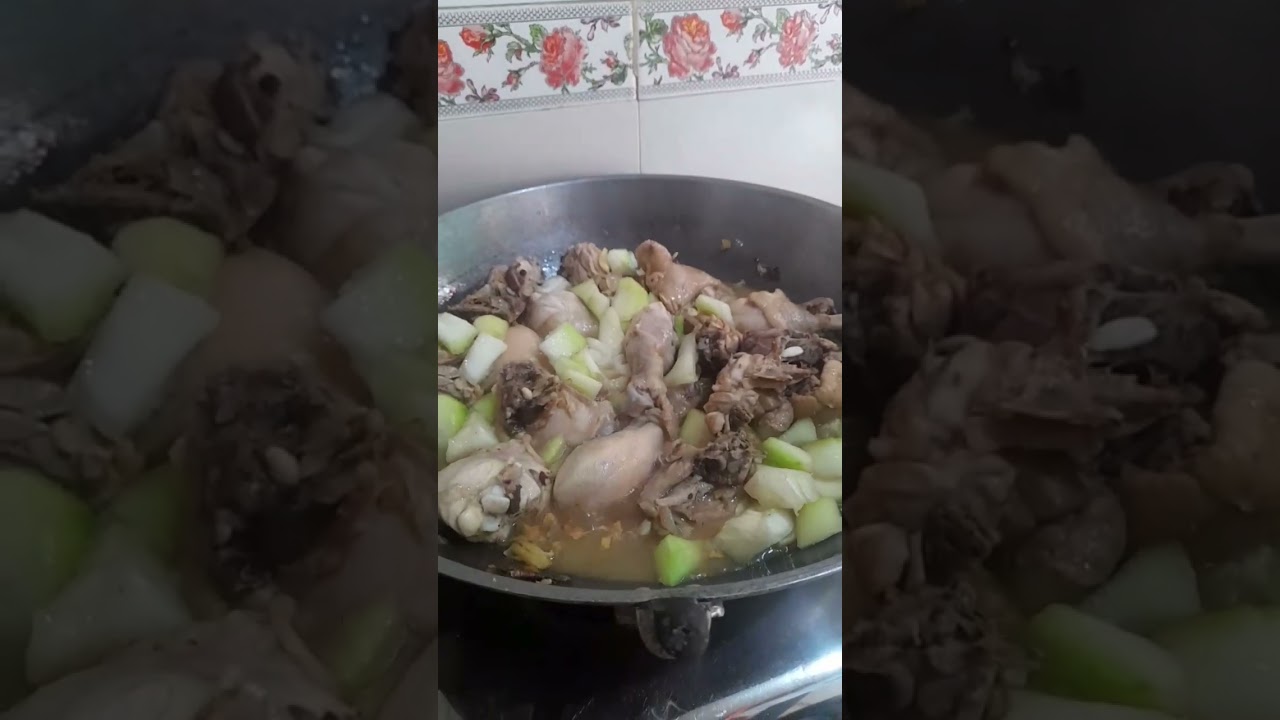 My Tinolang Manok so delicious good for cold weather now try it youll love it too ❤️😄❤️