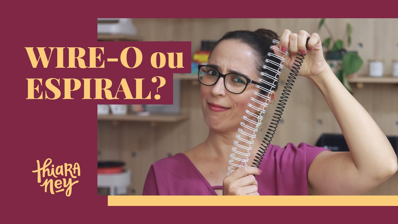Wire-o ou espiral - qual usar na encadernação?