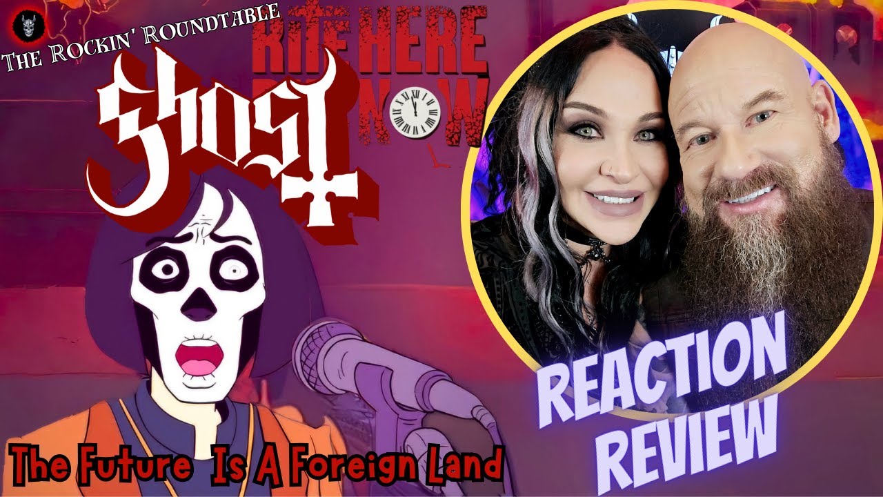 Metal couple REACTS and REVIEWS - Ghost - The Future Is A Foreign Land (Official Music Video)