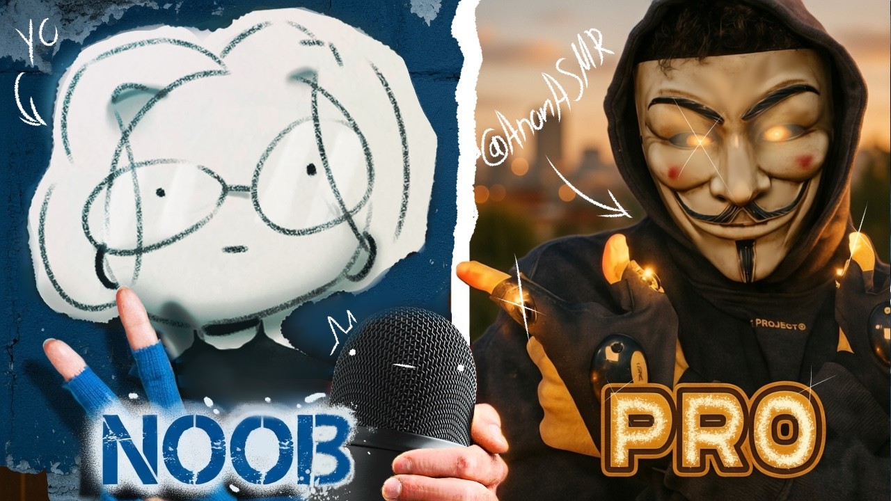 ASMR Ladrón NOOB VS PRO Con @anonasmr😴💤| ASMR Roleplay en español