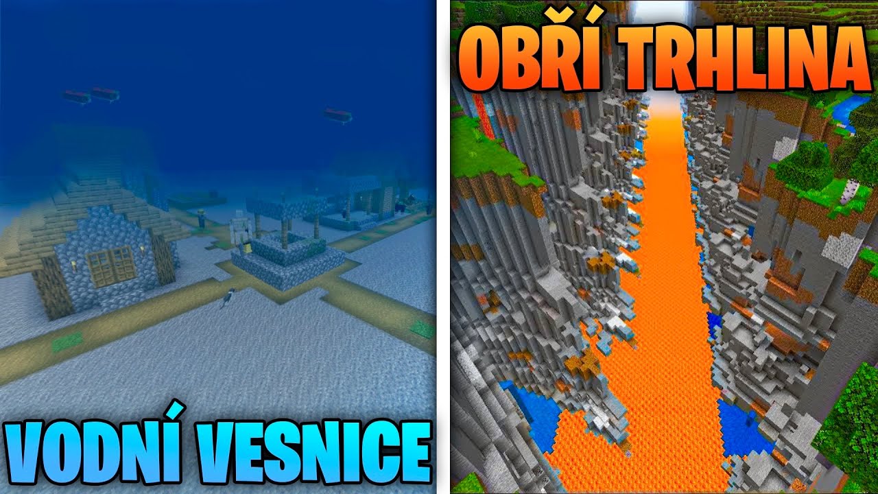 TOP 10 &Scaron;&Iacute;LEN&Eacute; Minecraft Seedy