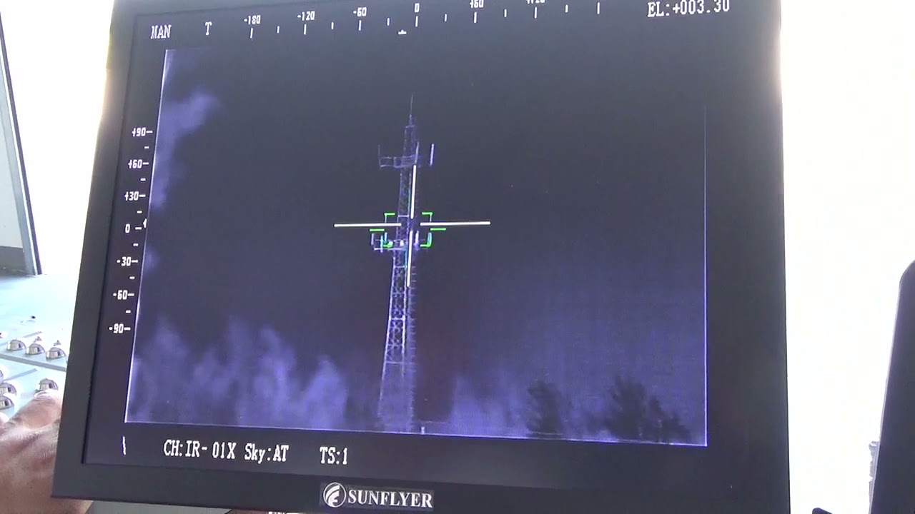 JH640-100 Multi-sensor Electro-optical Infrared (EO/IR) Tracking System
