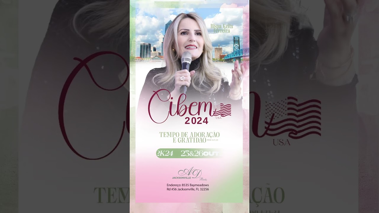 Cibem USA 2024, em Jacksonville FL. 25 e 26 de outubro #adbras #admadureira #cibem