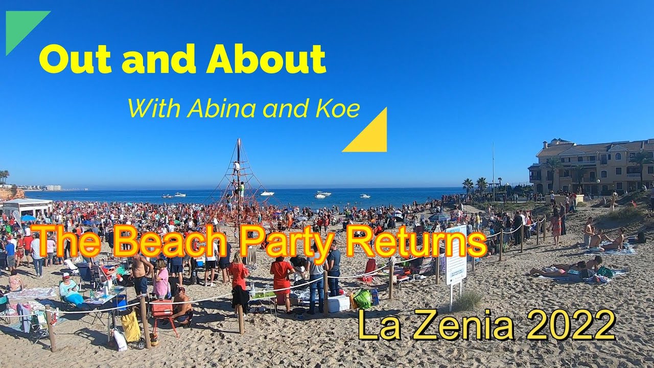 Christmas Day On La Zenia Beach