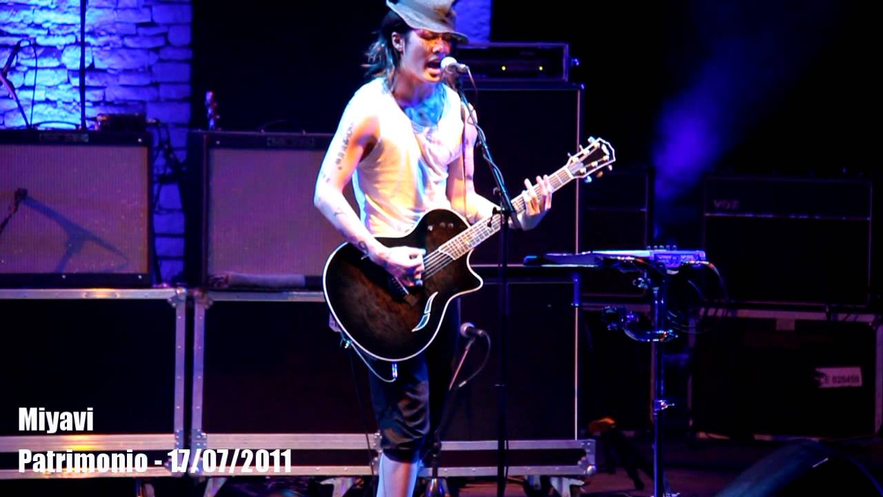 Miyavi à Patrimonio le 17 juillet 2011