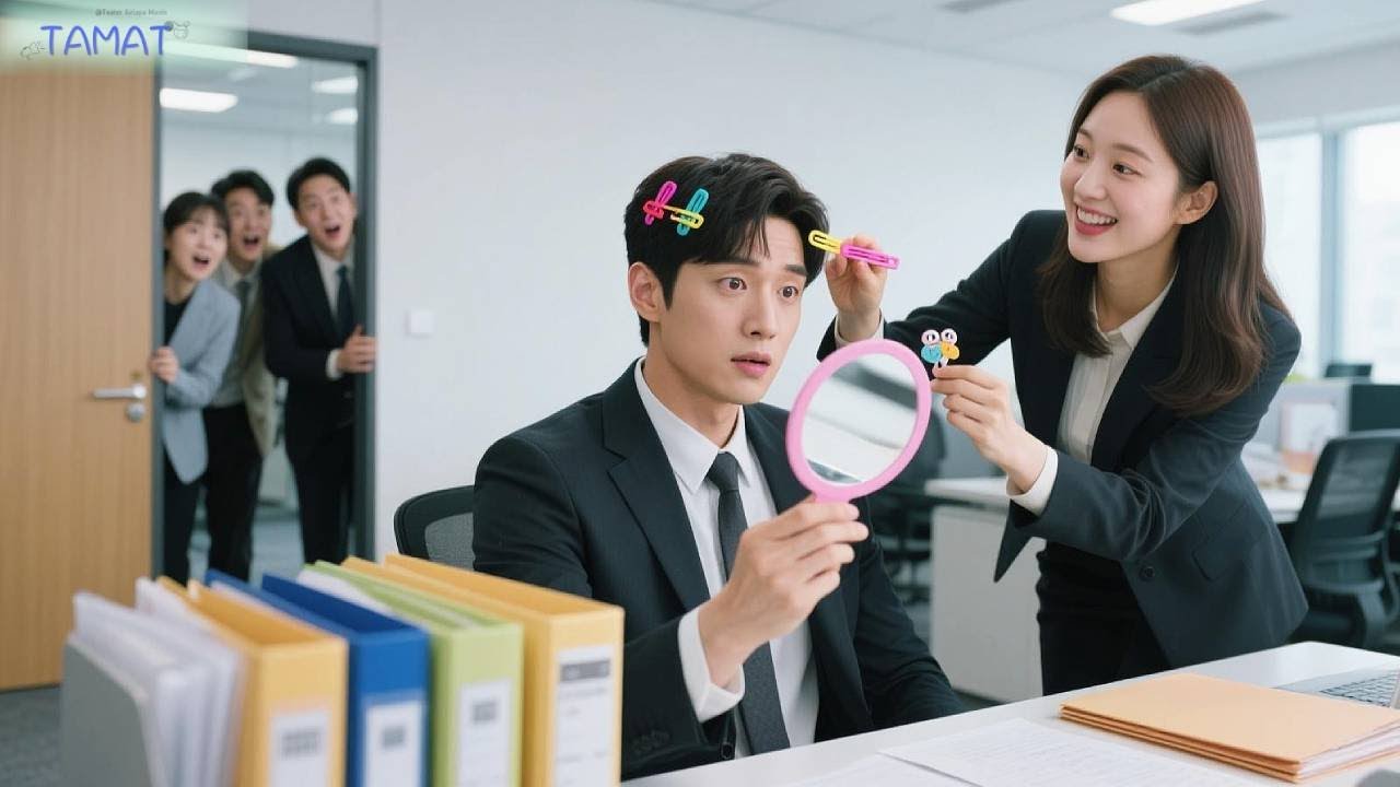 CEO galak nan kejam, tapi lembut pada gadis desa! Semua terkejut!#kdrama