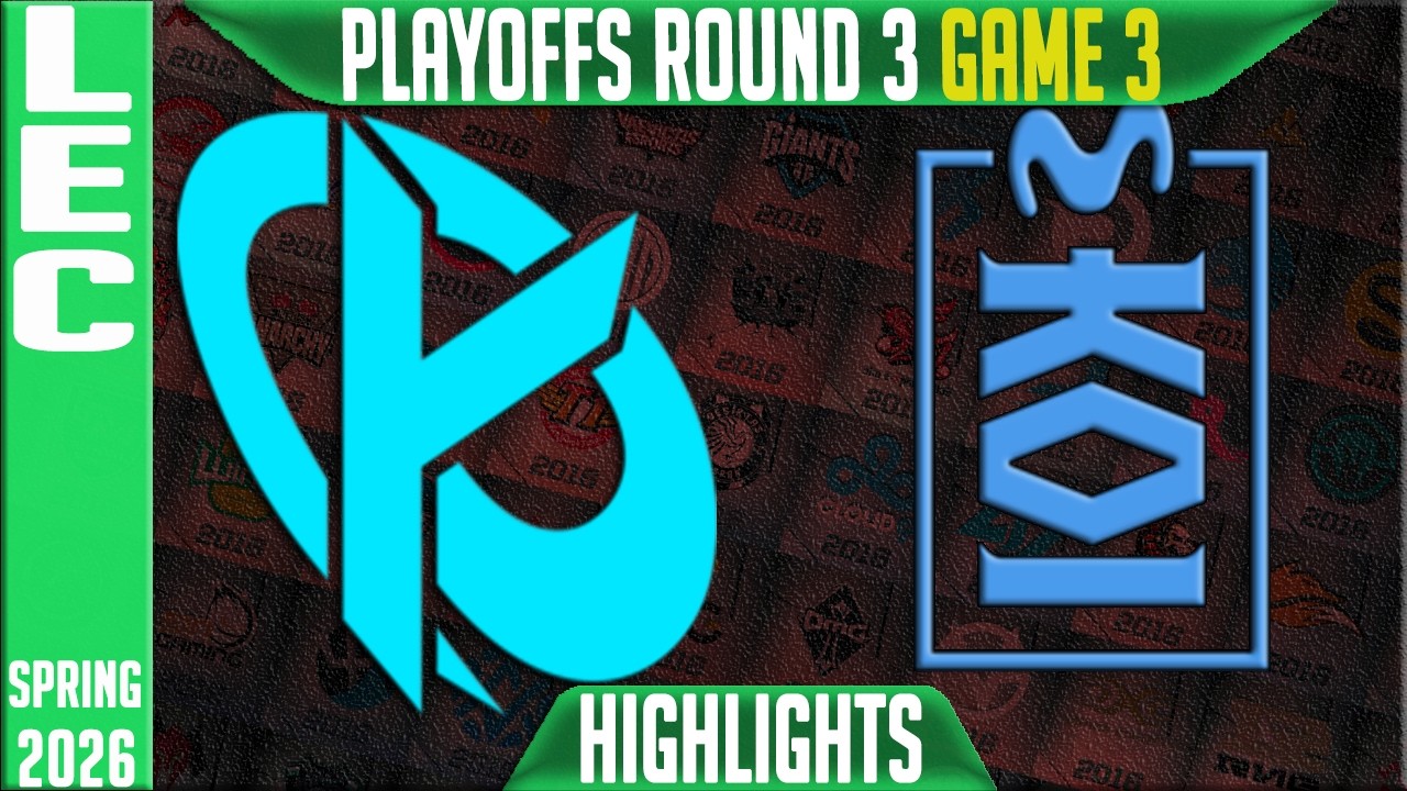 KC vs MKOI Highlights Game 3 | LEC Spring 2026 Playoffs | Karmine Corp vs Movistar KOI G3