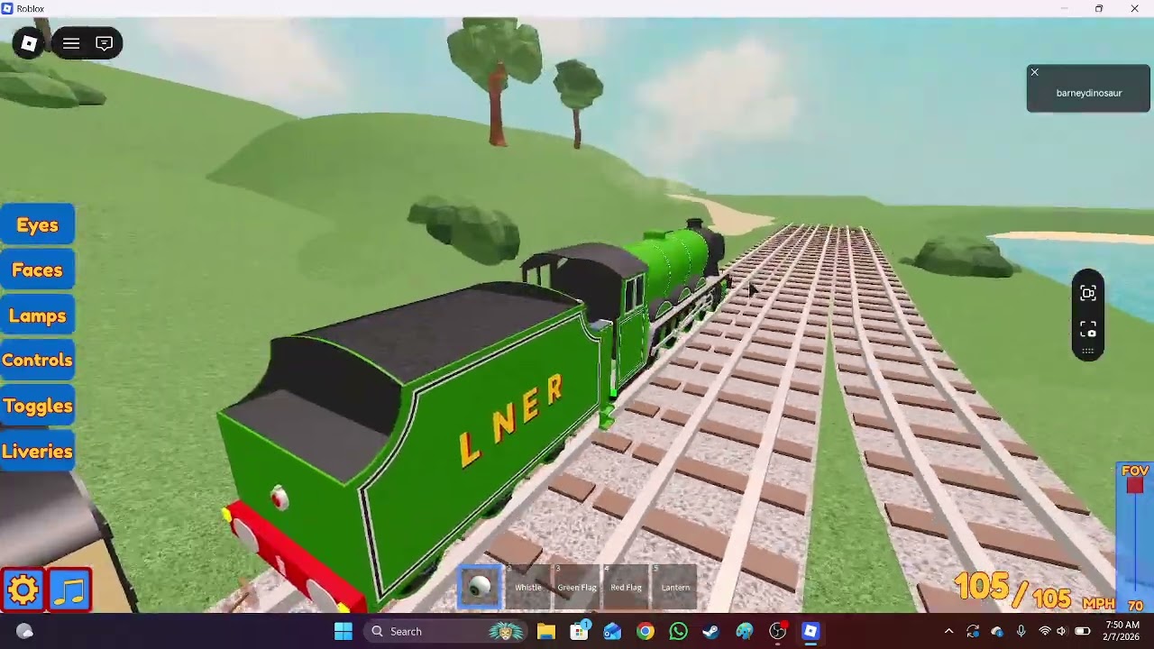 LNER gordon pulls the express