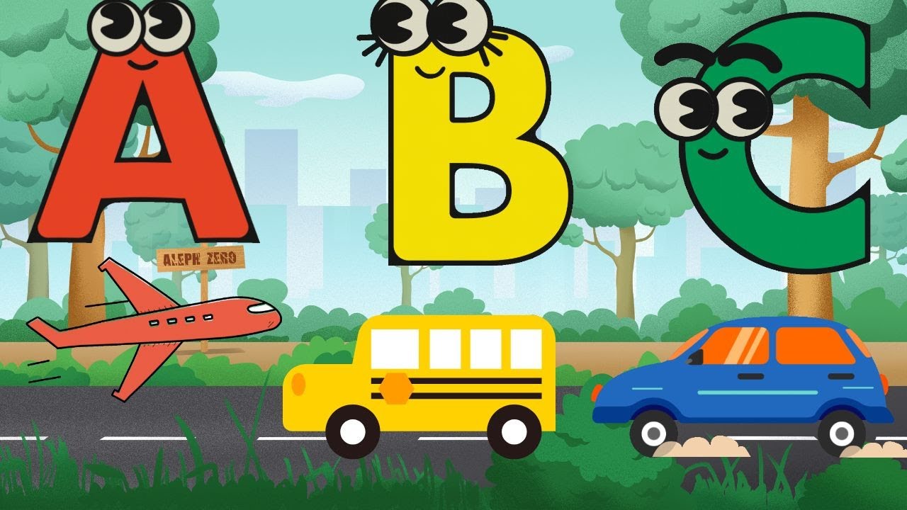 A to Z Phonics and Vehicle Song for Kids | Fun Alphabet & ABC Song with Vehicles